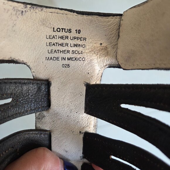 Stunning *Brand New* Freebird by Steven Lotus Sandal, Size 10 - Picture 7 of 8